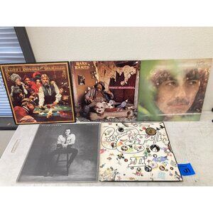 5 PCs LP Vinyl Record MSFL KENNY ROGERS, Rare Earth, George Harrison, Valotte